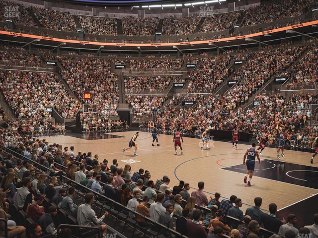 Intuit Dome - Section Floor 22 Seat View