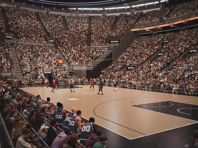 Intuit Dome - Section Floor 4 Seat View