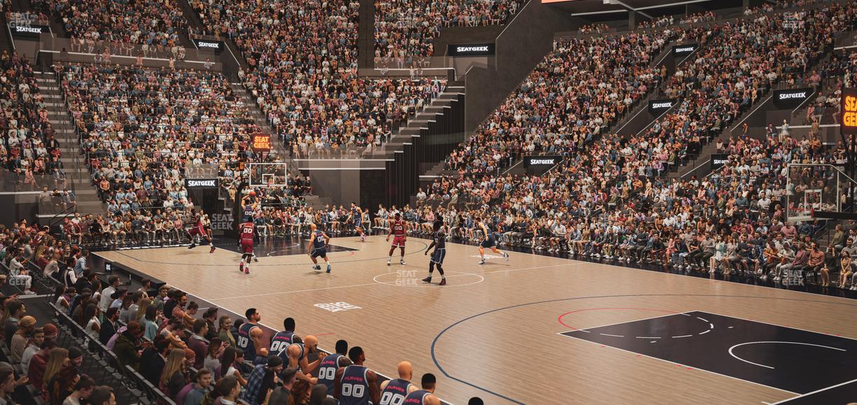 Intuit Dome - Section Floor 4 Seat View