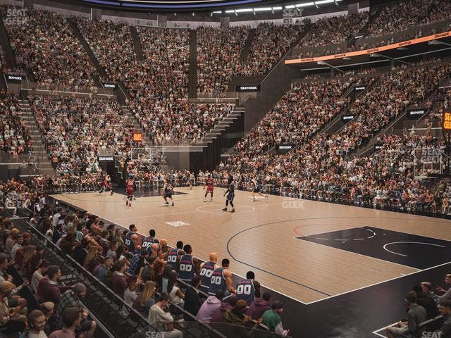 Intuit Dome - Section Floor 4 Seat View