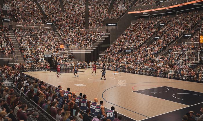 Intuit Dome - Section Floor 4 Seat View