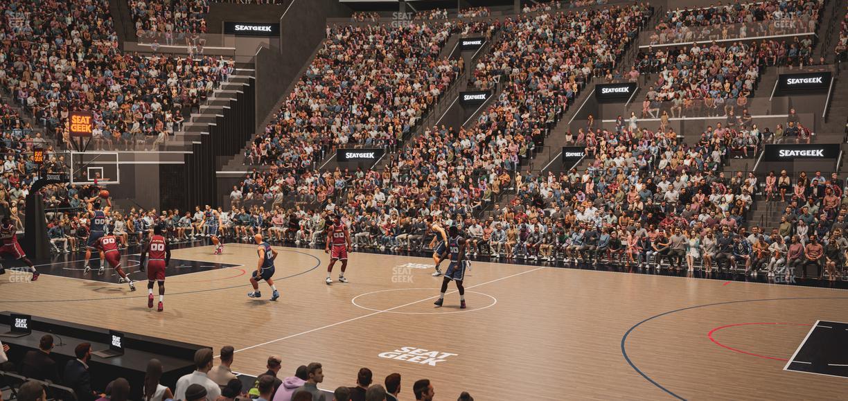 Intuit Dome - Section Floor 8 Seat View