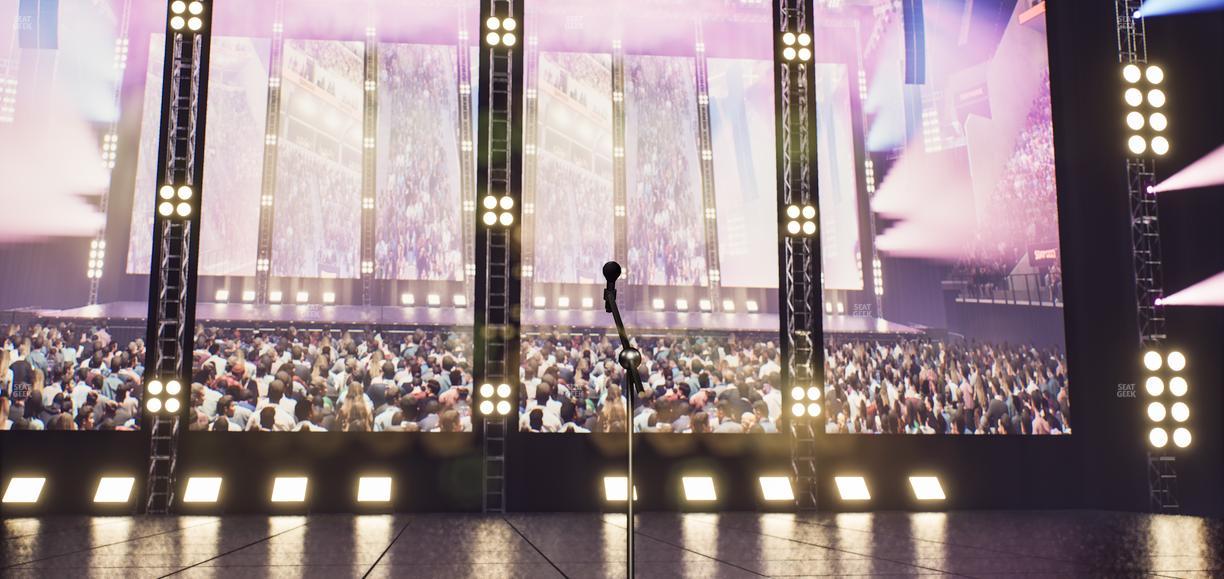 Intuit Dome - Section Floor B Seat View