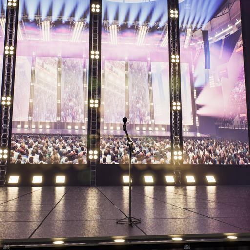 Intuit Dome - Section Floor B Seat View