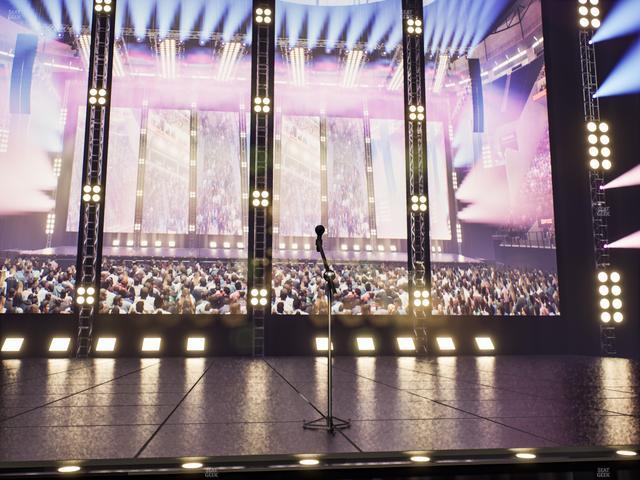 Intuit Dome - Section Floor B Seat View