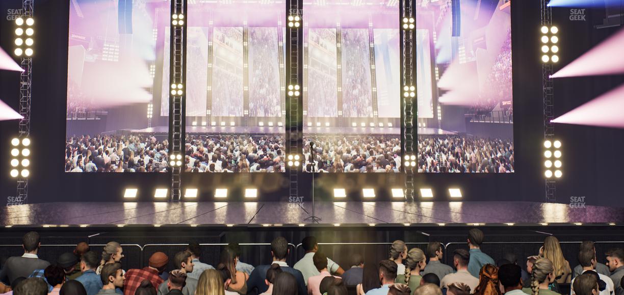 Intuit Dome - Section Floor B Seat View