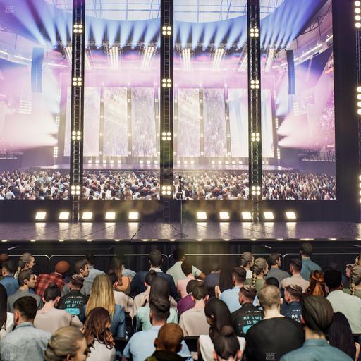 Intuit Dome - Section Floor B Seat View