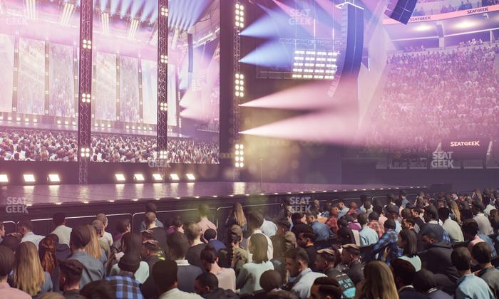 Intuit Dome - Section Floor C Seat View