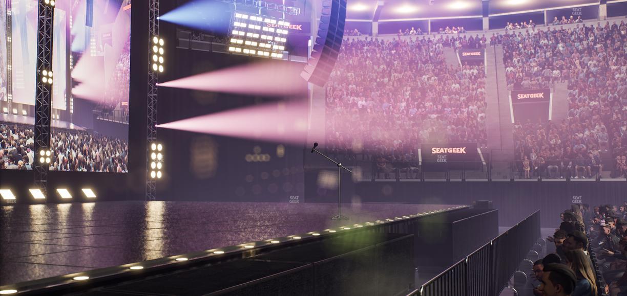 Intuit Dome - Section Floor C Seat View