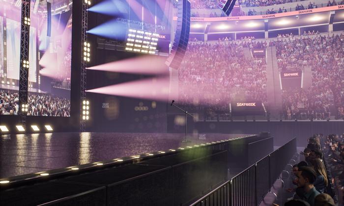 Intuit Dome - Section Floor C Seat View