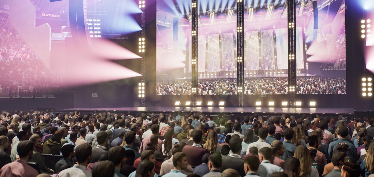 Intuit Dome - Section Floor D Seat View