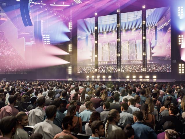 Intuit Dome - Section Floor D Seat View