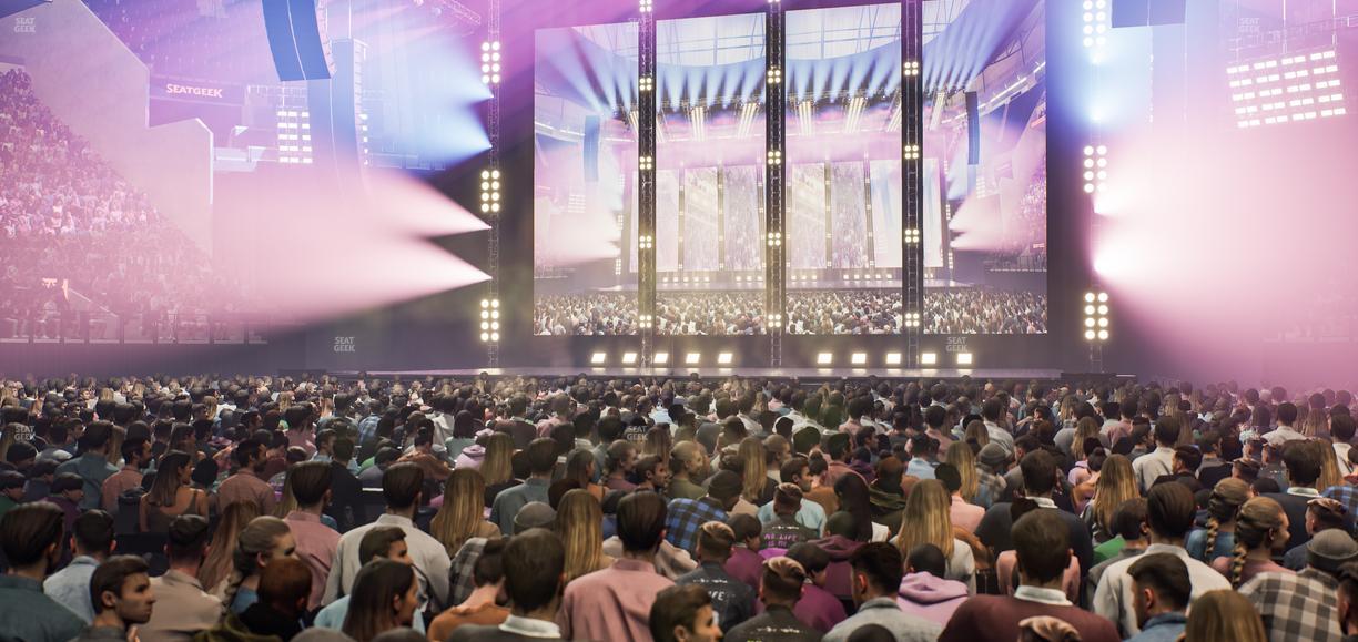 Intuit Dome - Section Floor D Seat View