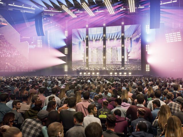 Intuit Dome - Section Floor D Seat View Intuit Dome - Section Floor D Seat View