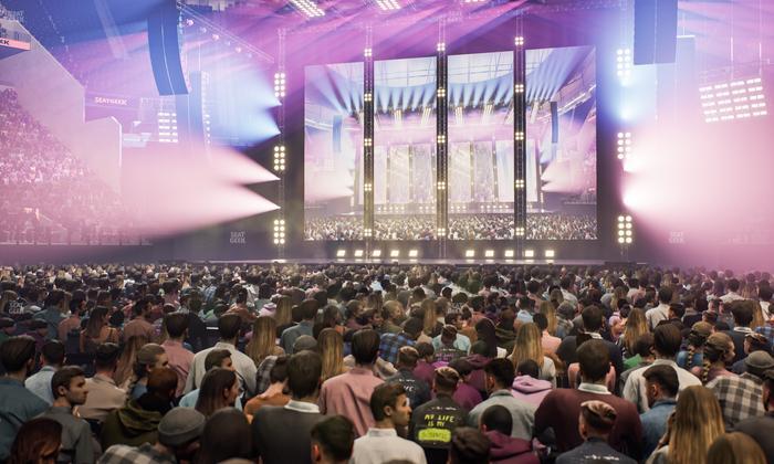 Intuit Dome - Section Floor D Seat View