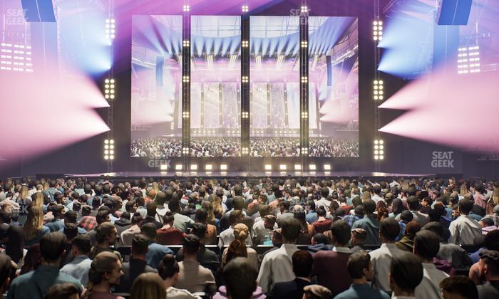 Intuit Dome - Section Floor E Seat View