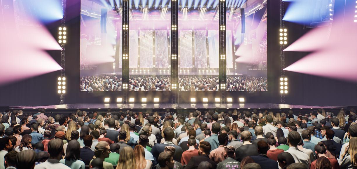 Intuit Dome - Section Floor E Seat View