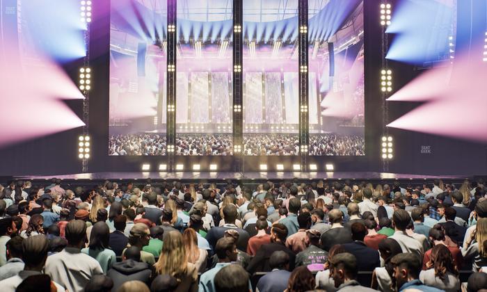 Intuit Dome - Section Floor E Seat View