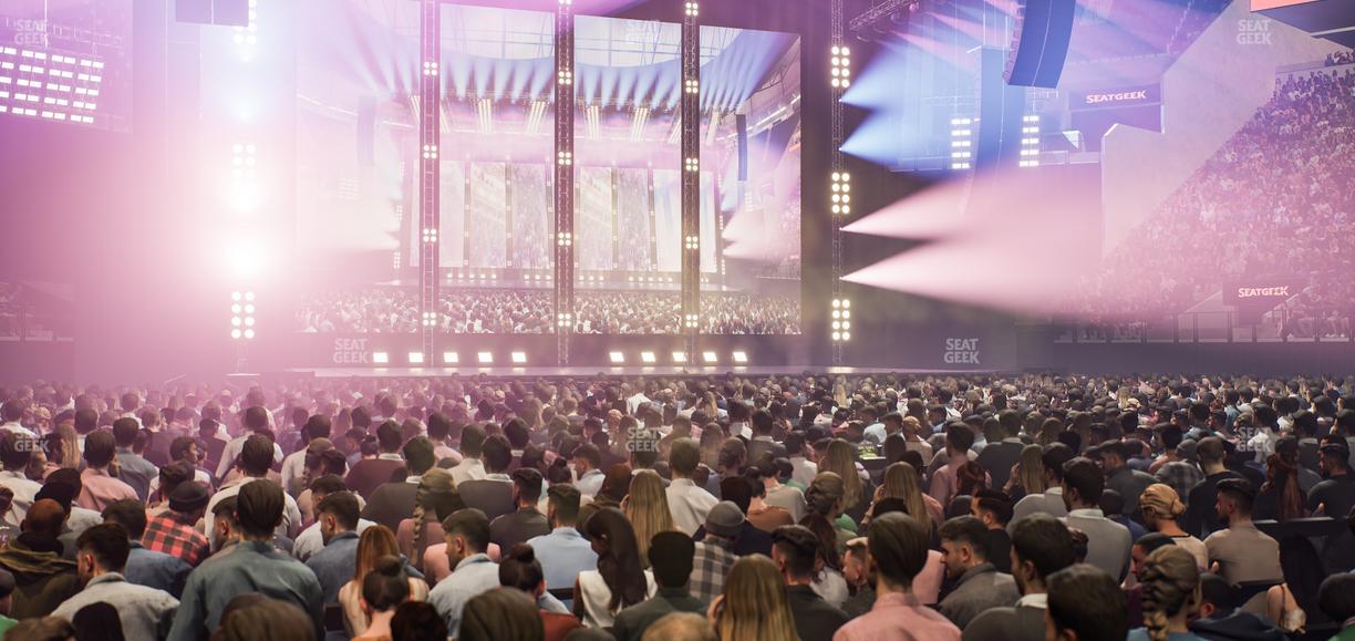 Intuit Dome - Section Floor F Seat View