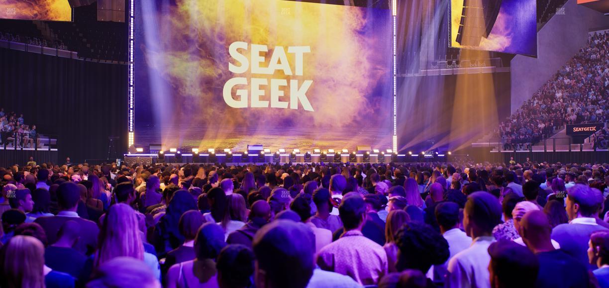 Intuit Dome - Section Floor J Seat View