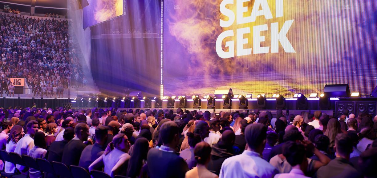 Intuit Dome - Section Floor Wcd Seat View