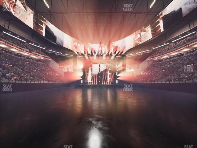 Intuit Dome - Section Ga Floor Seat View