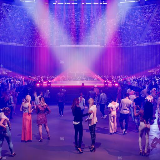 Intuit Dome - Section Ga Floor Seat View