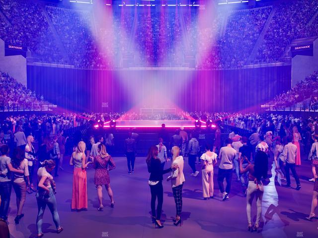 Intuit Dome - Section Ga Floor Seat View Intuit Dome - Section Ga Floor Seat View