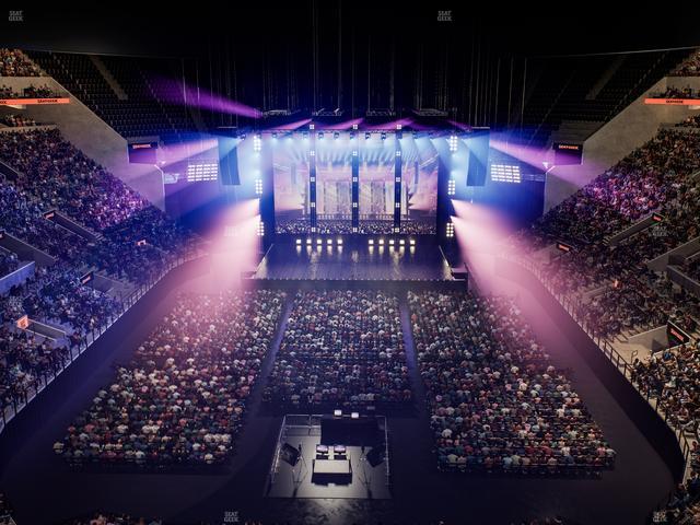 Intuit Dome - Section Halo Loft 1 C Seat View