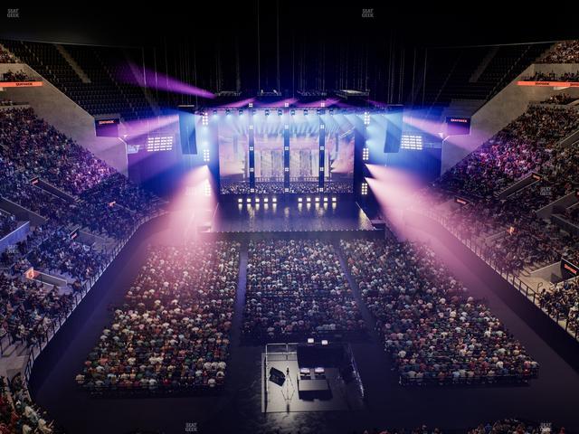 Intuit Dome - Section Halo Loft 1 F Seat View Intuit Dome - Section Halo Loft 1 F Seat View