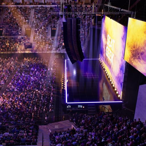 Intuit Dome - Section Halo Loft 23 B Seat View