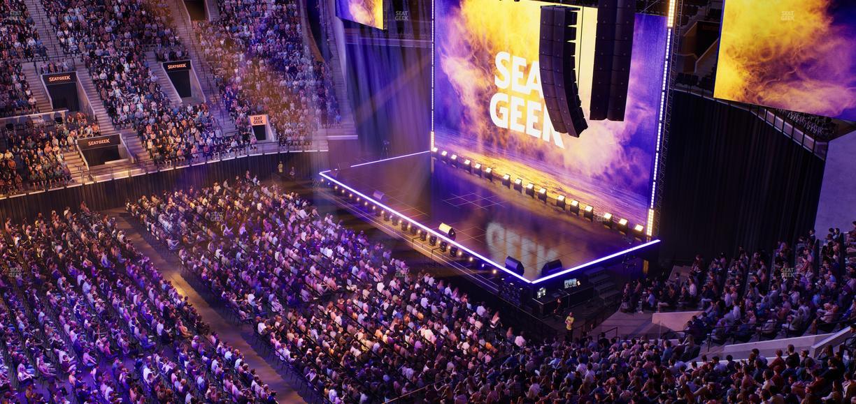 Intuit Dome - Section Halo Loft 26 B Seat View