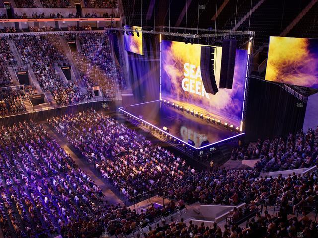 Intuit Dome - Section Halo Loft 26 B Seat View