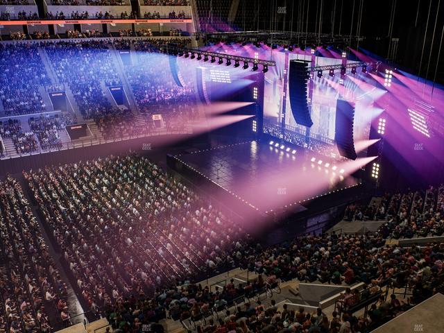 Intuit Dome - Section Halo Loft 26 B Seat View