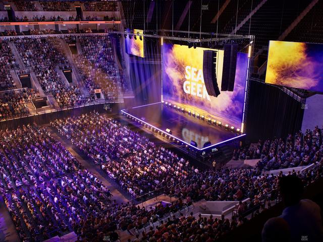 Intuit Dome - Section Halo Loft 26 C Seat View