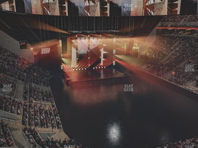 Intuit Dome - Section Halo Loft 3 D Seat View
