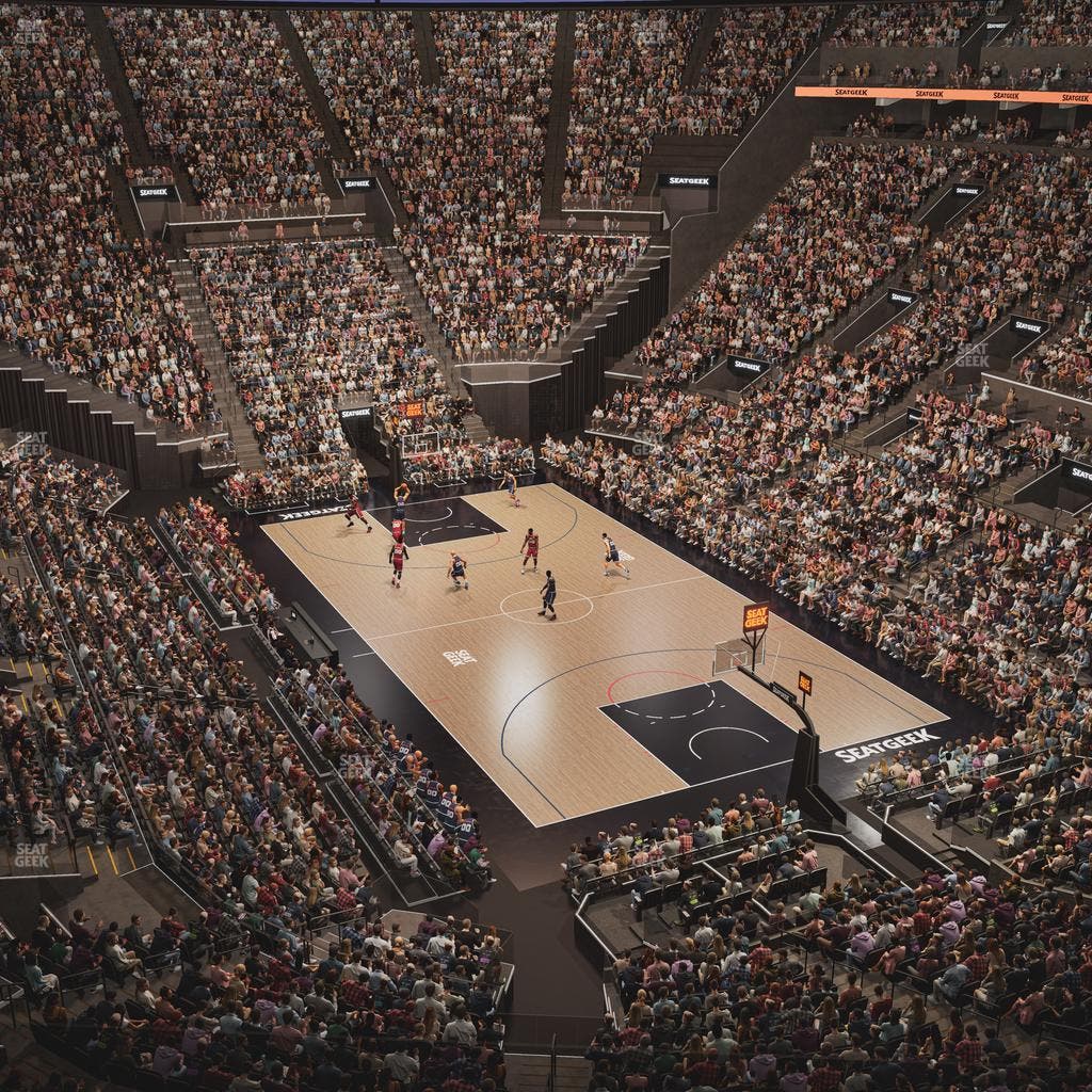 Intuit Dome - Section Halo Loft 3 D Seat View