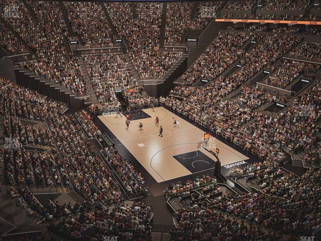 Intuit Dome - Section Halo Loft 3 D Seat View