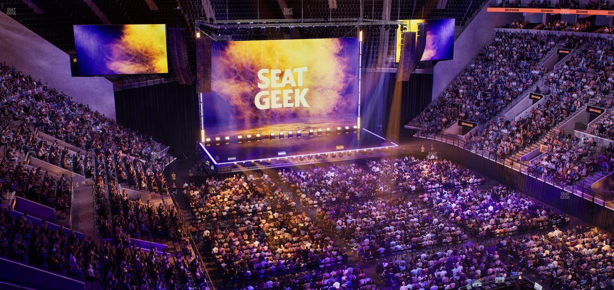 Intuit Dome - Section Halo Loft 3 D Seat View