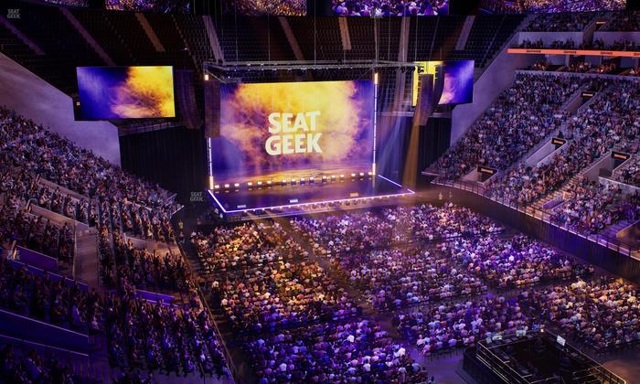 Intuit Dome - Section Halo Loft 3 D Seat View