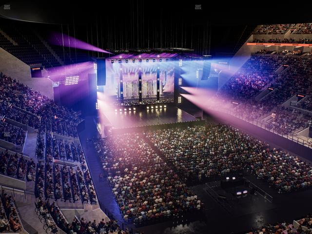 Intuit Dome - Section Halo Loft 3 D Seat View Intuit Dome - Section Halo Loft 3 D Seat View