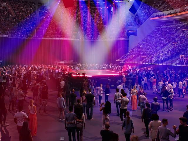 Intuit Dome - Section Main 2 Seat View Intuit Dome - Section Main 2 Seat View