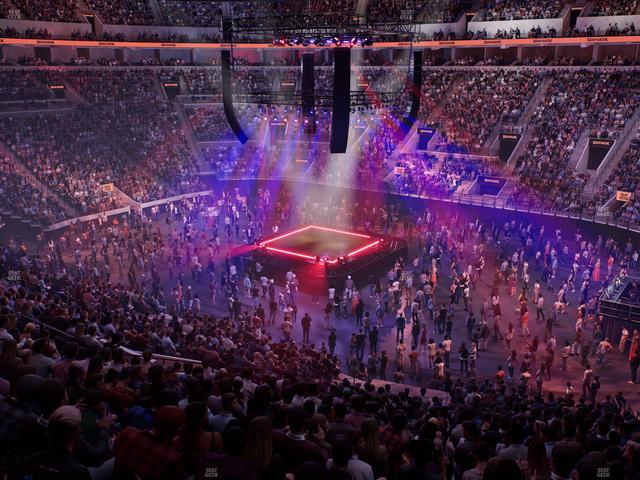 Intuit Dome - Section Main 22 Seat View Intuit Dome - Section Main 22 Seat View