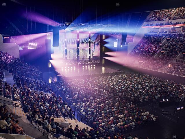 Intuit Dome - Section Main 4 Seat View