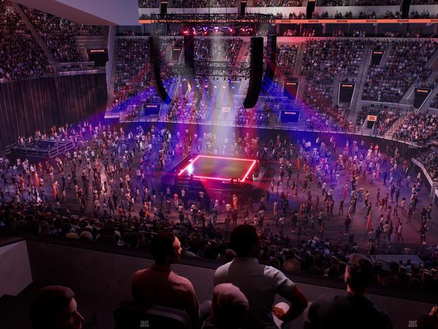 Intuit Dome - Section Suite 8 A Seat View Intuit Dome - Section Suite 8 A Seat View