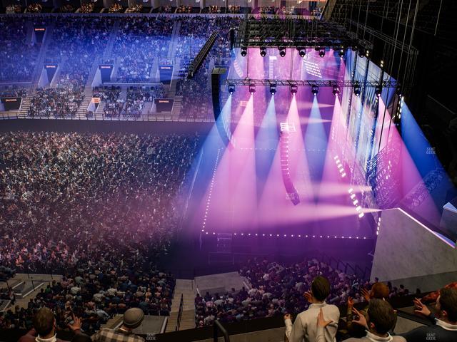 Intuit Dome - Section Terrace 23 Seat View