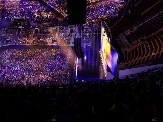 Intuit Dome - Section Terrace 23 Seat View