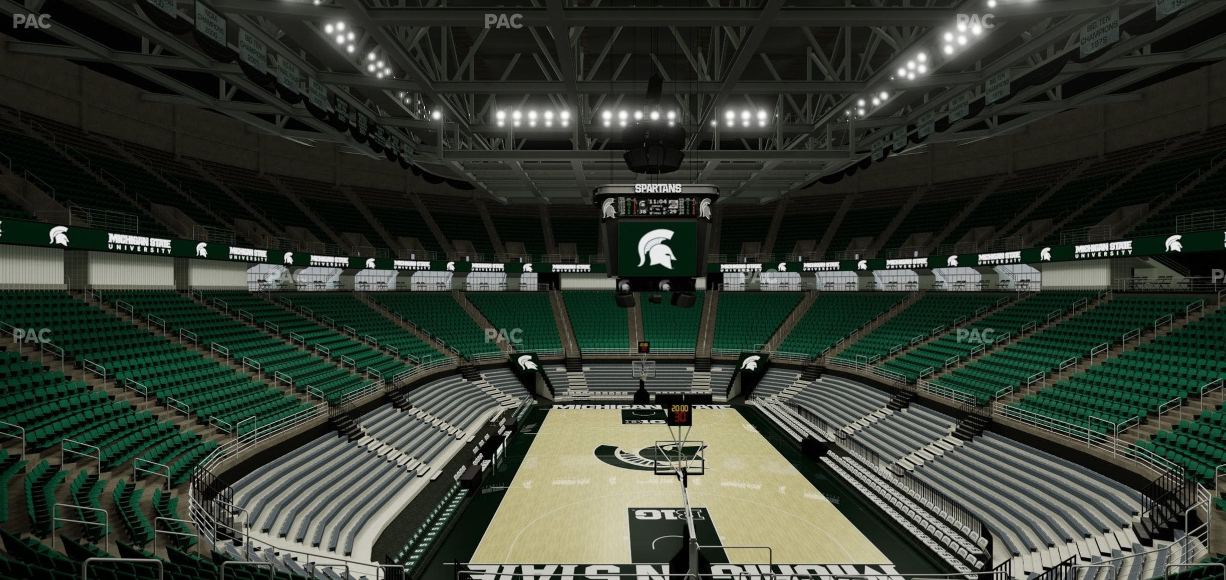Jack Breslin Student Events Center - Section 101 Seat View