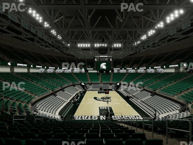Jack Breslin Student Events Center - Section 101 Seat View