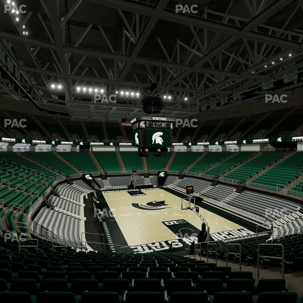 Jack Breslin Student Events Center - Section 102 Seat View